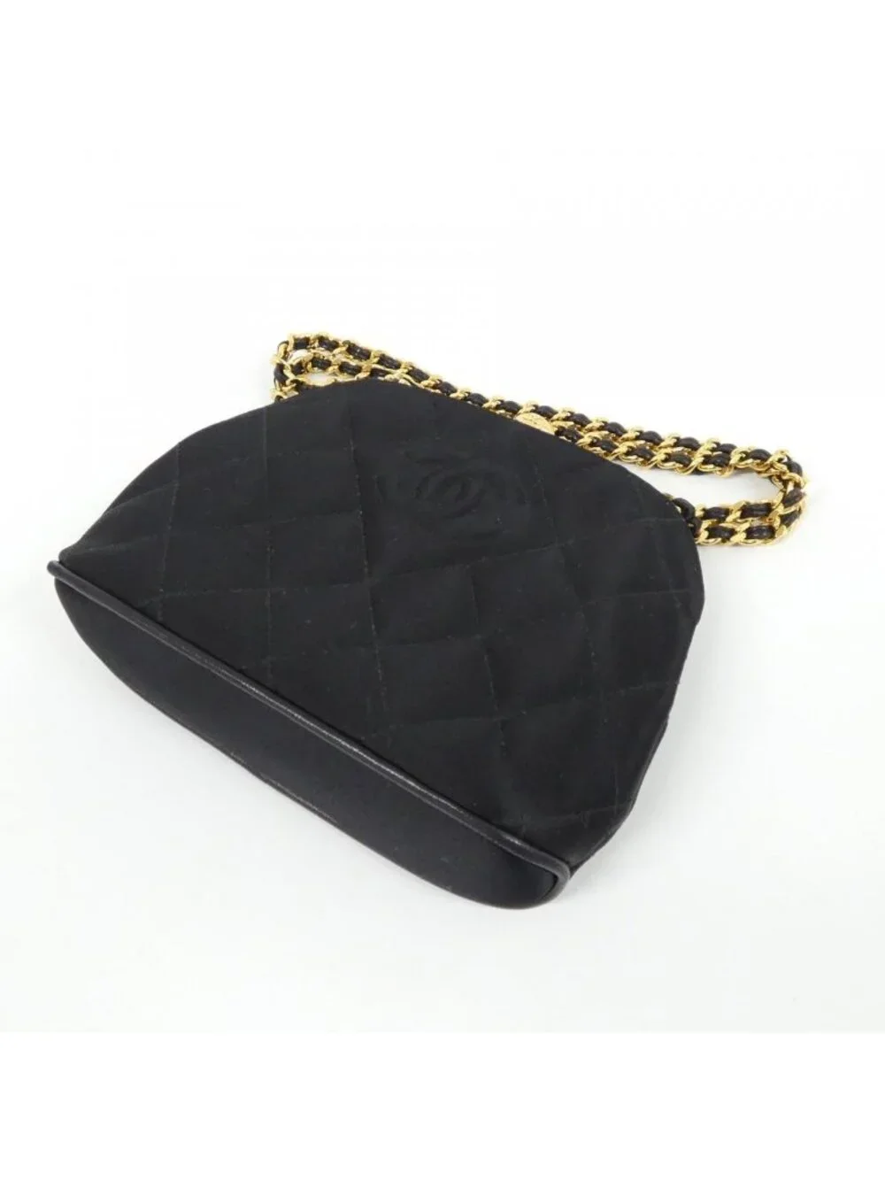Chanel Vintage Bag Handbag Black